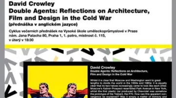 David Crowley / pozvánka na přednášku