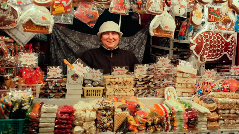 Vánoční trhy v Praze - Pardubický perník