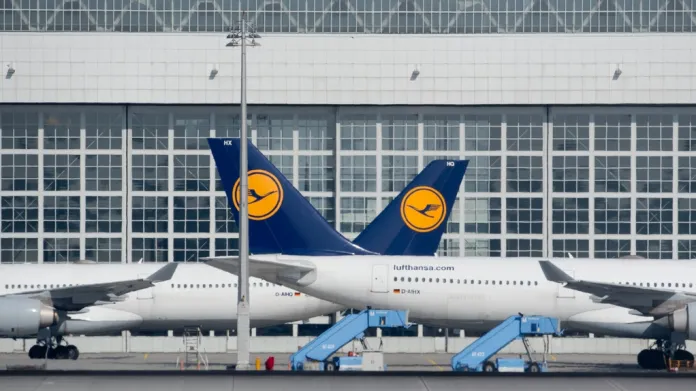 Letadla společnosti Lufthansa