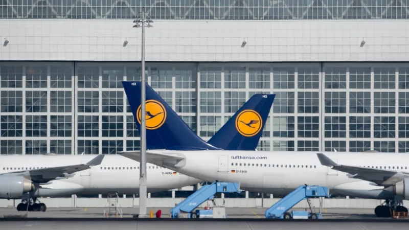 Letadla společnosti Lufthansa