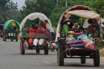 Střety mezi Thajskem a Kambodžou vyhnaly z domovů půl milionu lidí