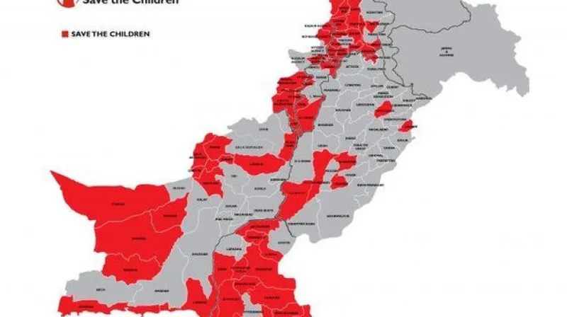 Save the Children pomáhala v 60 oblastech Pákistánu