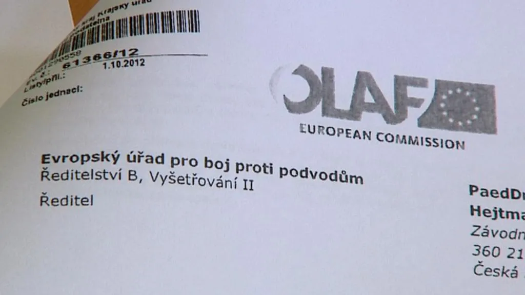 Zpráva Evropského úřadu boje proti podvodům