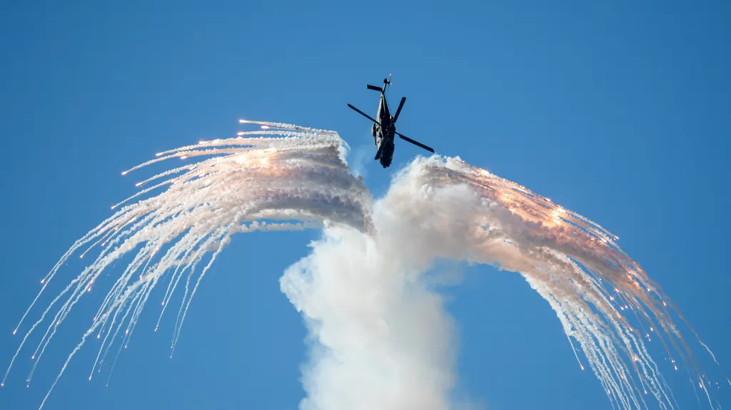 Víceúčelový vrtulník NH90 TTH v podání německé jednotky Transport Helicopter Regiment 10 na Dnech NATO a Dnech Vzdušných sil Armády ČR