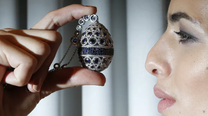 Fabergého vejce jako přívěsek