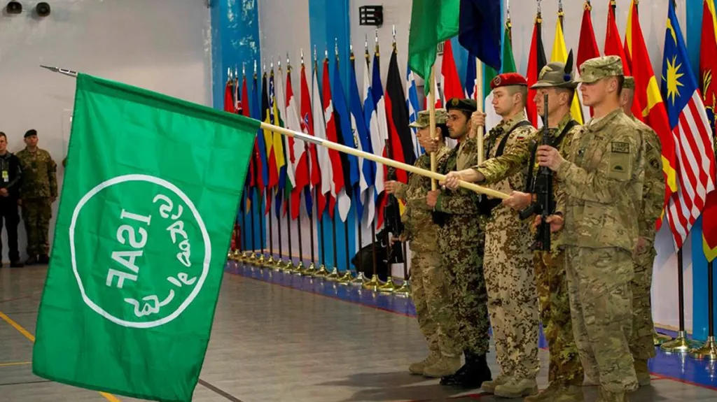 Ceremoniál k ukončení mise ISAF v Afghánistánu
