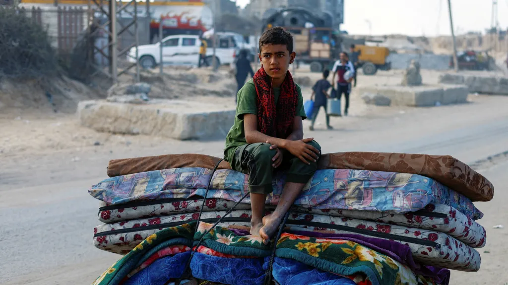 Uprchlík v Gaze