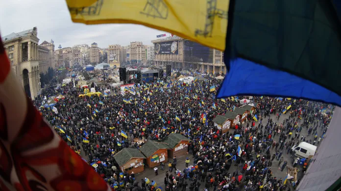 Protesty na Ukrajině