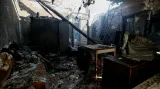 Výbuch muničního skladu u ukrajinské Kalynivky