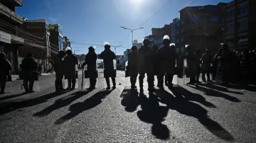 Bolivijci protestují v La Pazu a El Altu proti vládě prezidenta Rodriga Paze