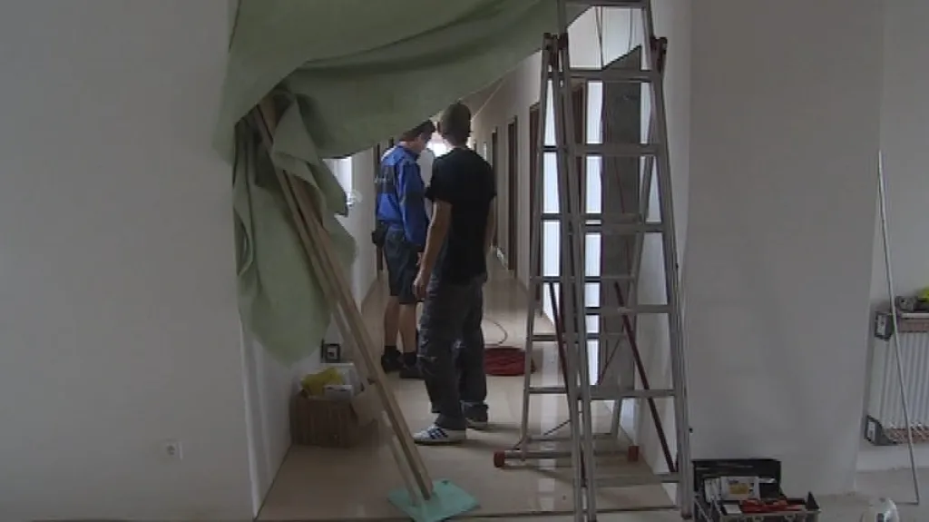 Kancelářské prostory už jsou téměř dokončené