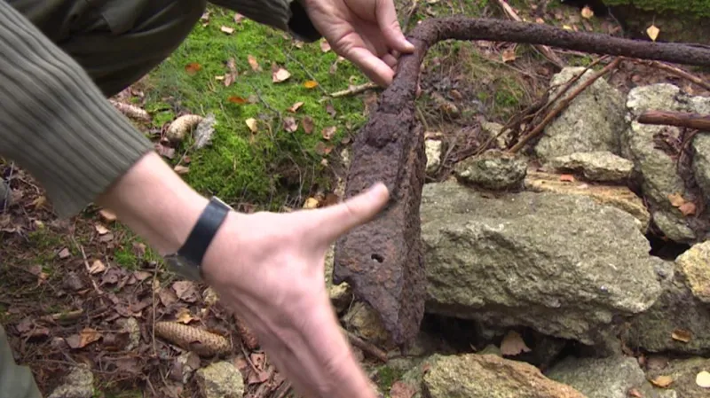 Nález na místě bojů u Skalné