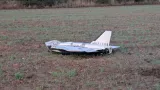 Poškozený dron ve východopolské obci Czosnówka