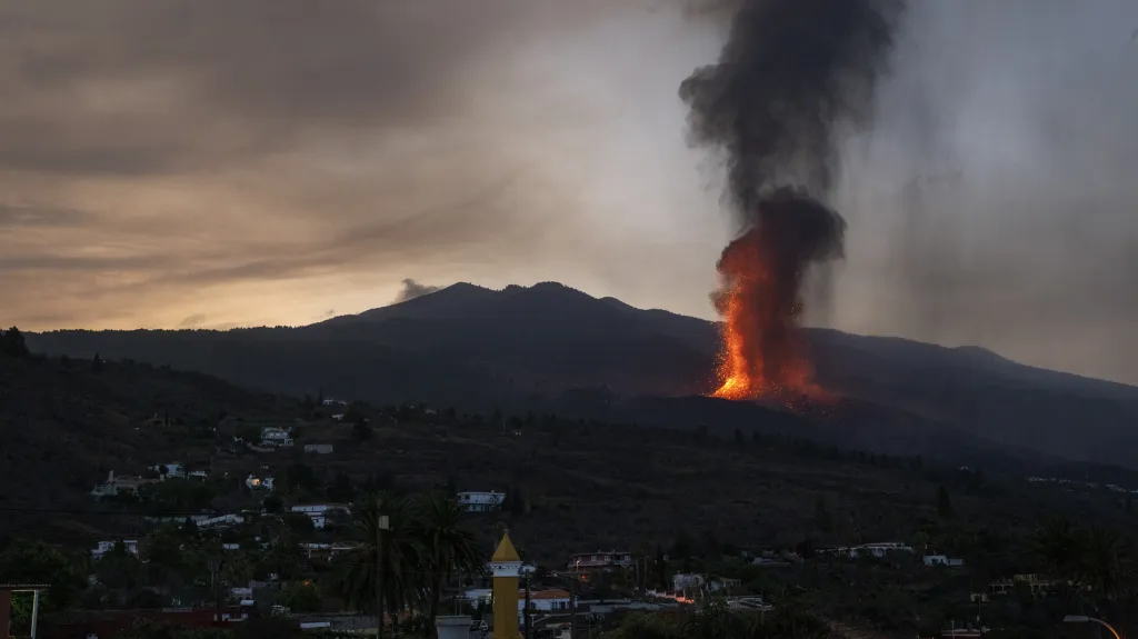 Erupce na ostrově La Palma