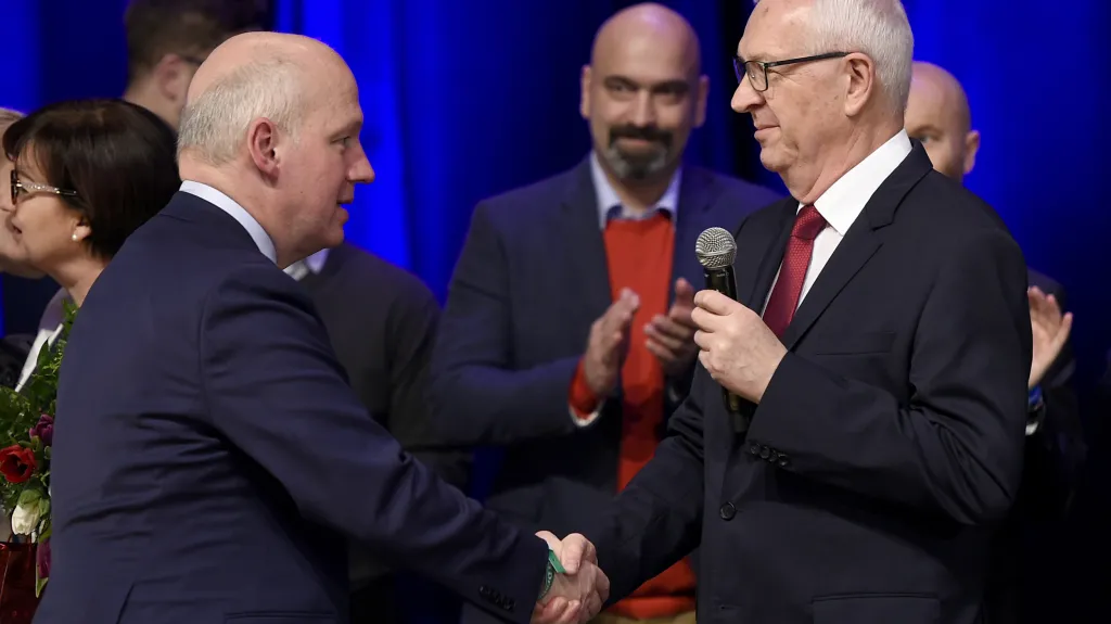 Pavel Fischer a Jiří Drahoš