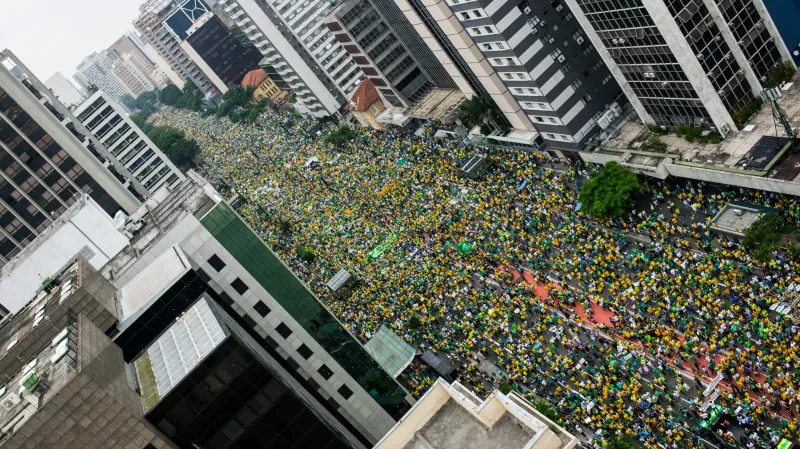 Protesty v Brazílii