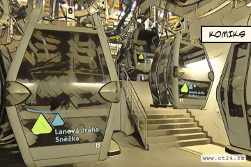 Lanovku na Sněžku čeká důkladná kontrola kabin