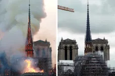 SROVNÁNÍ: Jak katedrála Notre-Dame vstává z popela