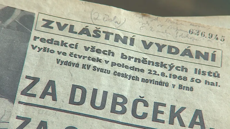 Srpnová vydání moravských deníků