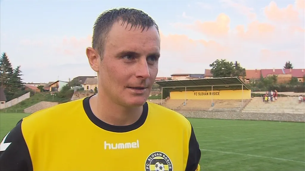 Jan Pšikal se díky rozhodující brance stal hrdinou Rosic