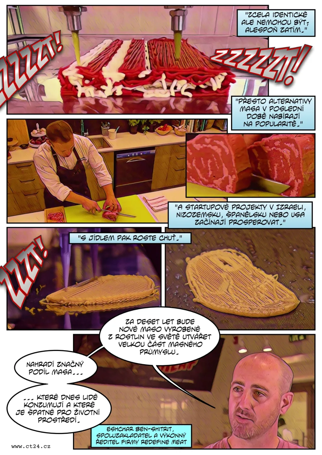 Šťavnatý steak kompletně bez masa