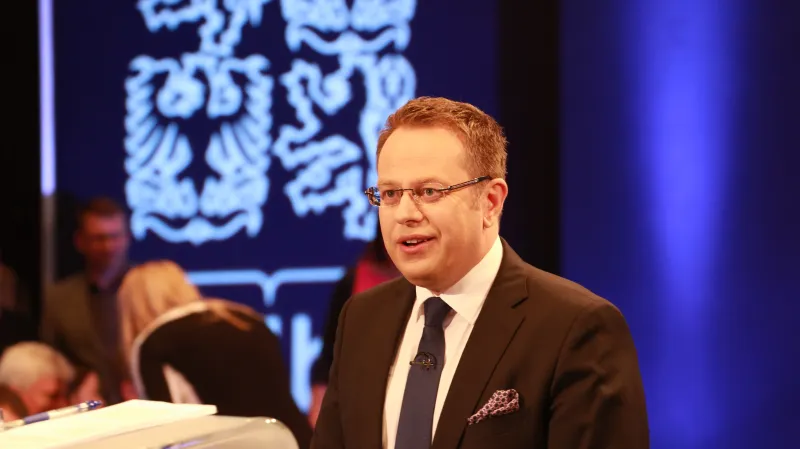 Moderátor Superdebaty Václav Moravec