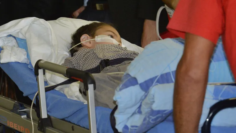 Pětiletý Ashya King pro převozu do Motola