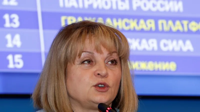 Předsedkyně ruské ústřední volební komise Ella Pamfilovová