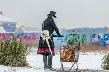 Recenze: Ten, který září. Výstava Františka Skály v Jízdárně je jízda