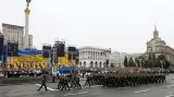 Vojenská přehlídka k 25. výročí nezávislosti Ukrajiny