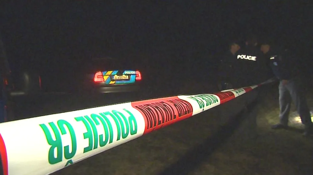 Policie na místě úmrtí poblíž Železného Brodu