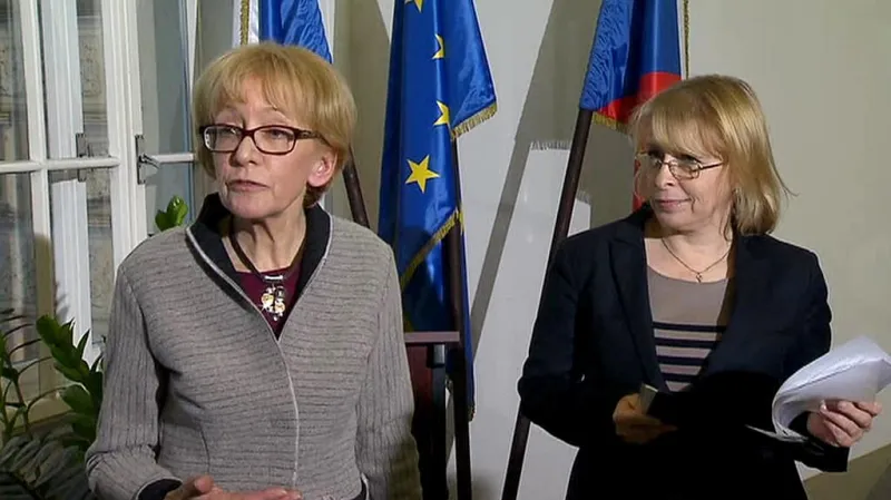 Helena Válková a Hana Marvanová