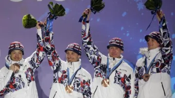 Bronzová mužská štafeta