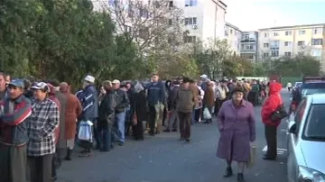 Fronta na potraviny