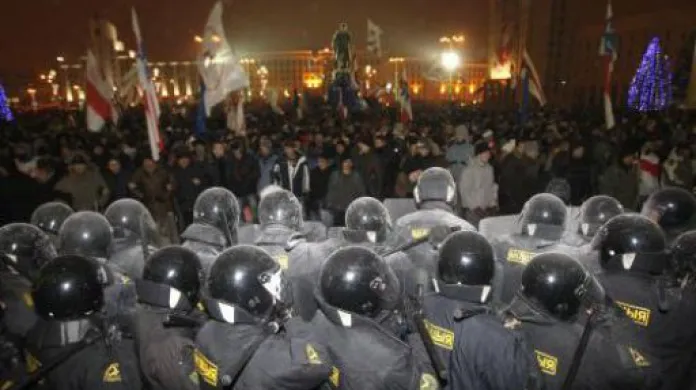 Bělorusko soudí protivládní demonstranty
