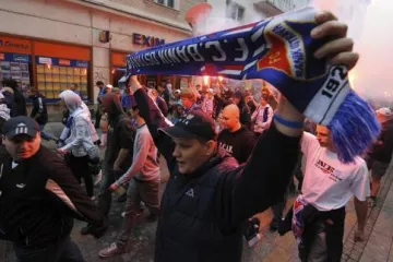 Ostravští chuligáni chodí i na hokej