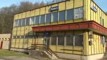 Nádraží v Paskově