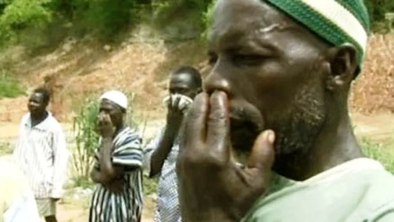 Lidé z okolí úložiště nebezpečného odpadu