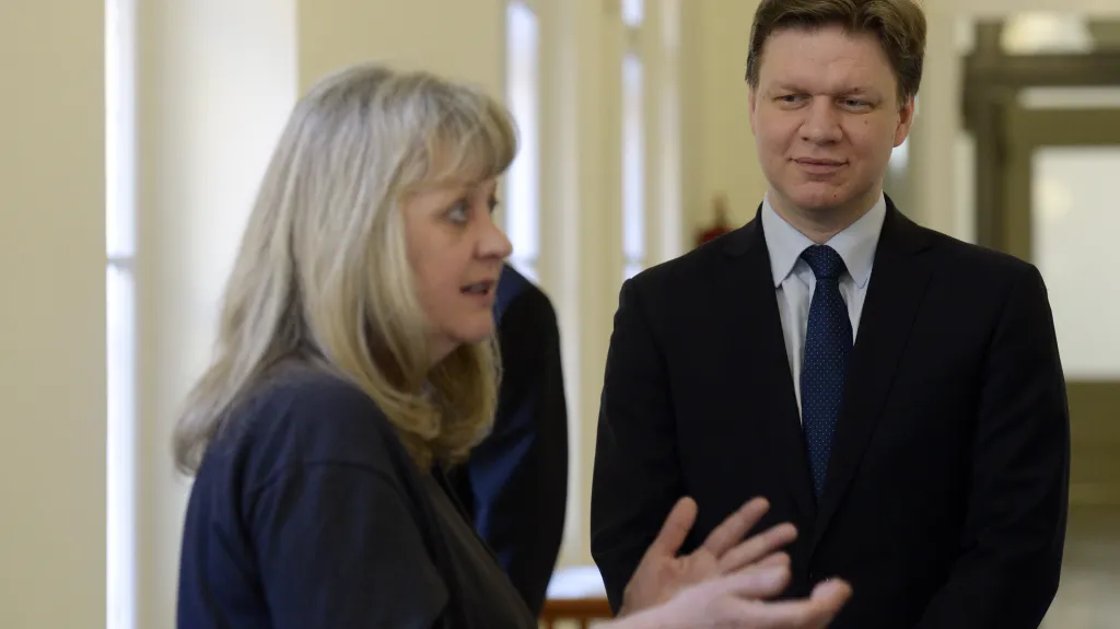 Eva Vorlíčková a Tomáš Hudeček