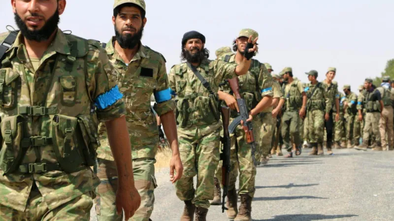 Syrští opoziční bojovníci