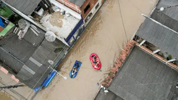 Záplavy v brazilské Bahie
